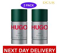 HUGO BOSS MAN 75ML DEODORANT STICK LONG-LASTING BRAND NEW SEALED (PACK OF 2)