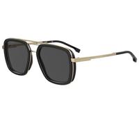 Hugo Boss BOSS 1235/S Sunglasses Black Gold / Grey