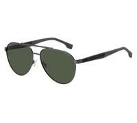 Hugo Boss Man BOSS 1485/S MFK/UC Sunglasses Metal Grey opaque Multicolor Round Polarized