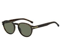 Hugo Boss Man BOSS 1506/S 086/QT Sunglasses Bio-cecid Havana Green Round