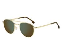 Hugo Boss Man BOSS 1631/S J5G/MT Sunglasses Steel Gold Multicolor Pilot Mirror