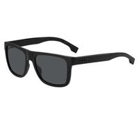 Hugo Boss Man BOSS 1647/S 807/IR Sunglasses Injected Black Grey Squared