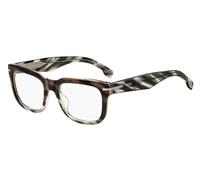 BOSS 1746/G Asian Fit TV7 Men's Eyeglasses Brown Size 53 (Frame Only) - Blue Light Block Available