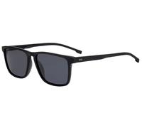 Hugo Boss Man Hugo Boss BOSS 0921/S 807/IR Sunglasses Acetate Black Grey Squared