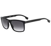 Hugo Boss Man Hugo Boss BOSS 1036/S 807/9O Sunglasses Acetate Black Grey Squared Shaded