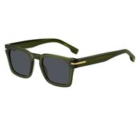 Hugo Boss Man Hugo Boss BOSS 1625/S 1ED/IR Sunglasses Acetate Green Grey Squared