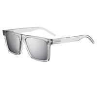 Hugo Boss Man Hugo Boss HG 1069/S 900/T4 Sunglasses Plastic Transparent Grey Squared Normal Mirror