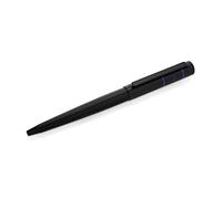 BOSS Black ballpoint pen with blue lines and logo - Style Ballpoint pen Ribbon Matrix Blue, 58109528 Black pcs.