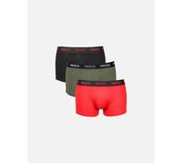 HUGO Mens Pack Boxer Shorts Red/Green/Black M