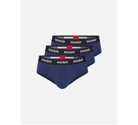 Hugo Boss Men's 3 Pack of Hip Briefs - Navy