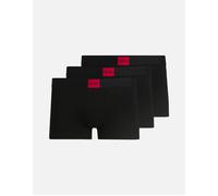 HUGO Galaxy Triplet 3 Pack Trunks - Black, Black, Size S, Men Black