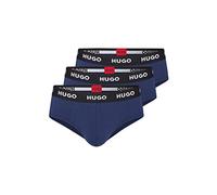 Hugo Boss Men's 3 Pack Stretch Cotton Hip Brief Briefs