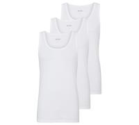Hugo Boss Mens 3 Pack Vests White Tank Tops Size S M L XL