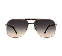 Hugo Boss Men's Aviator Gold Havana Grey Brown Gradient Anti Reflective BOSS 1743/S Hugo Boss Gold One Size