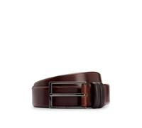 HUGO BOSS Men's Belt, Carmello, Real Leather with Metal Buckle - Medium Brown: : 100 cm
