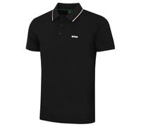 HUGO BOSS Mens Birdie Paule Golf Polo Shirt - Black - M