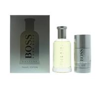 Hugo Boss Mens - Bottled Eau de Toilette 100ml & Deodorant Stick 75ml Gift Set - Apple - One Size