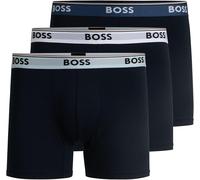 Hugo Boss Mens Boxer Shorts 3 Pack Power Blue White Size S M L XL XXL