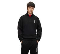 Hugo Boss Mens Dangula Logo Quarter Zip Sweatshirt GT41300