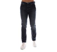 Hugo Boss Mens Delaware Slim-Fit Jeans in Dark Blue Cotton - Size 33W/32L