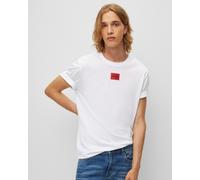 Hugo Boss Mens Diragolino212 T-Shirt in White Cotton - Size X-Large