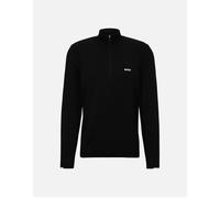 Hugo Boss Men's Ever-X Quarter Zip Knitted Black Sweatshirt