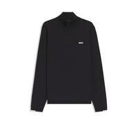 HUGO BOSS Mens Ever-X Quarter Zip Sustainable Cotton Golf Sweater