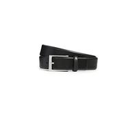 HUGO Boss Men's Gellot Grainy Leather Belt, Black, 34