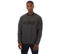 Hugo Boss Mens Golf Pullover Crewneck Sweatshirt in Grey - Size 2XL