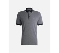 Hugo Boss - H-prout 141 Oxford Cotton Piqué Polo Shirt In Dark Blue 50521116 404 Xl