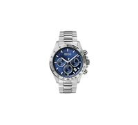 Hugo Boss Men's Hero Sport Lux Chronograph Watch HB1513755 - 43mm Stainless Steel, Blue Dial, Silver Strap