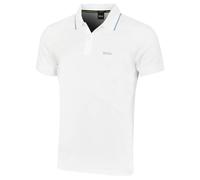 (M, White) Hugo Boss Mens 2026 Join Paddy Embroidered Cotton Interlock Golf Polo Shirt