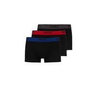 Hugo Boss Mens Logo Boxer Shorts (Pack of 3) - Multicoloured - XXL - Multicoloured - 95% Cotton/5% Elastane