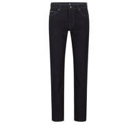 Hugo Boss Mens Maine3 Leather Badge Slim Jeans - Dark Navy - Dark Navy - 30R