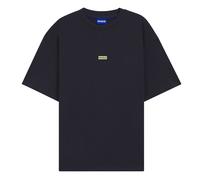 Hugo Boss Mens Nalono Cotton T-Shirt - Navy Blue - S - Navy Blue - 100% Cotton