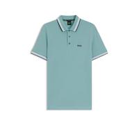 HUGO BOSS Mens Paddy Pro BOSS Contrast Stripe Active Golf Polo Shirt