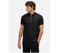 Hugo Boss Men's Philix DropNeedle AC Polo Shirt - Black - Size: 38