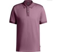Hugo Boss Mens Polo BOSS H Parlay 432 Micro Mercerised Polo Shirt in Purple