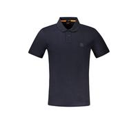 Hugo Boss Mens Polo Shirt Classic Collared - Dark Blue Cotton - Size Medium