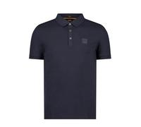 Boss Passenger logo-patch cotton-blend piqué polo top - Blue blue 2X Large
