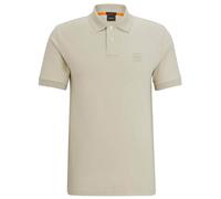 Hugo Boss Mens Polo Shirt Passenger BOSS Slim Fit Pique Polo in Light Beige