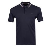 Hugo Boss Mens Polo Shirt Penrose 38 Slim Fitted Cotton Polo in Navy Blue