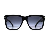 Hugo Boss Men's Rectangle Black Grey Gradient BOSS 1745/S Hugo Boss Black One Size