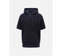 Hugo Boss Men's Sealy 09 Short Sleeve Hooded Sweatshirt - Navy - Size: 36