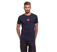 Hugo Boss Mens Short Sleeve T-shirt in Blue/Navy - Size Large