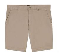 Hugo Boss Mens Shorts BOSS H Slice Chino Cotton Short in Beige