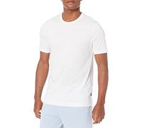 Hugo Boss Men's Small Logo Cotton Crewneck T-Shirt, Basic White, XL