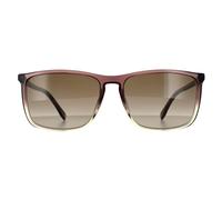 Hugo Boss Sunglasses BOSS 0665/S/IT NUX HA Brown Grey Brown Gradient