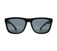 Hugo Boss Men's Square Matte Black Dark Grey BOSS 1439/S Hugo Boss Black One Size