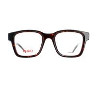 Hugo Boss Mens Square Unisex Havana 1158 - Brown - One Size